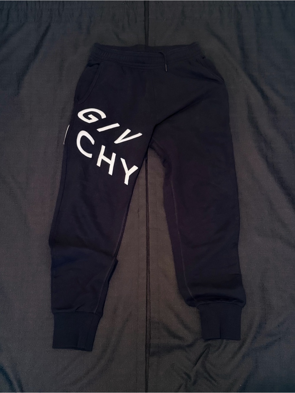 Givenchy Refracted Embroidered Logo Joggers